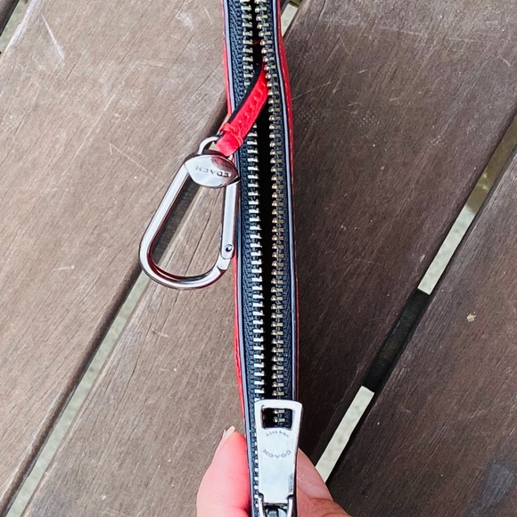 🔥🔥NWT COACH Key Case Envelope Sport Calf Leather - Picture 2 of 5